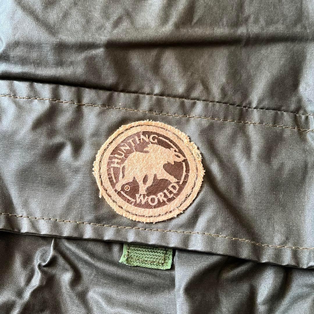 HUNTING WORLD 英国製 オイルドコットン ジャケット コート