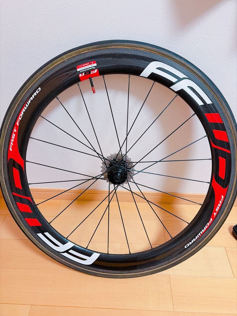 FAST FORWARD F6R カーボンホイール　ホイールバック付