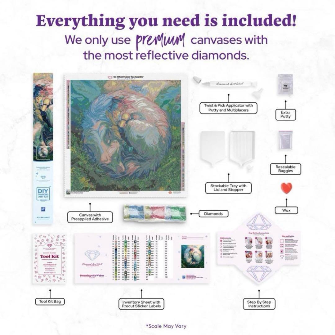 み。さん★お取り置き商品ダイヤモンドアートクラブ　DAC キット