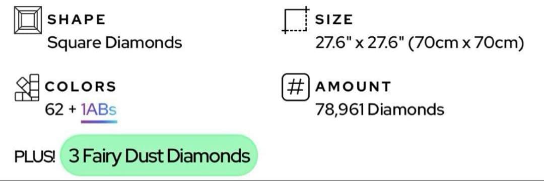 み。さん★お取り置き商品ダイヤモンドアートクラブ　DAC キット