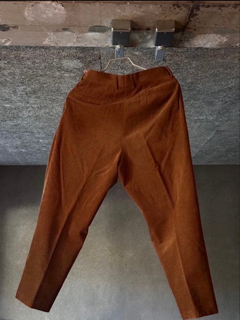 NEAT コーデュロイ ワイド　テーパード　スラックス サイズ46