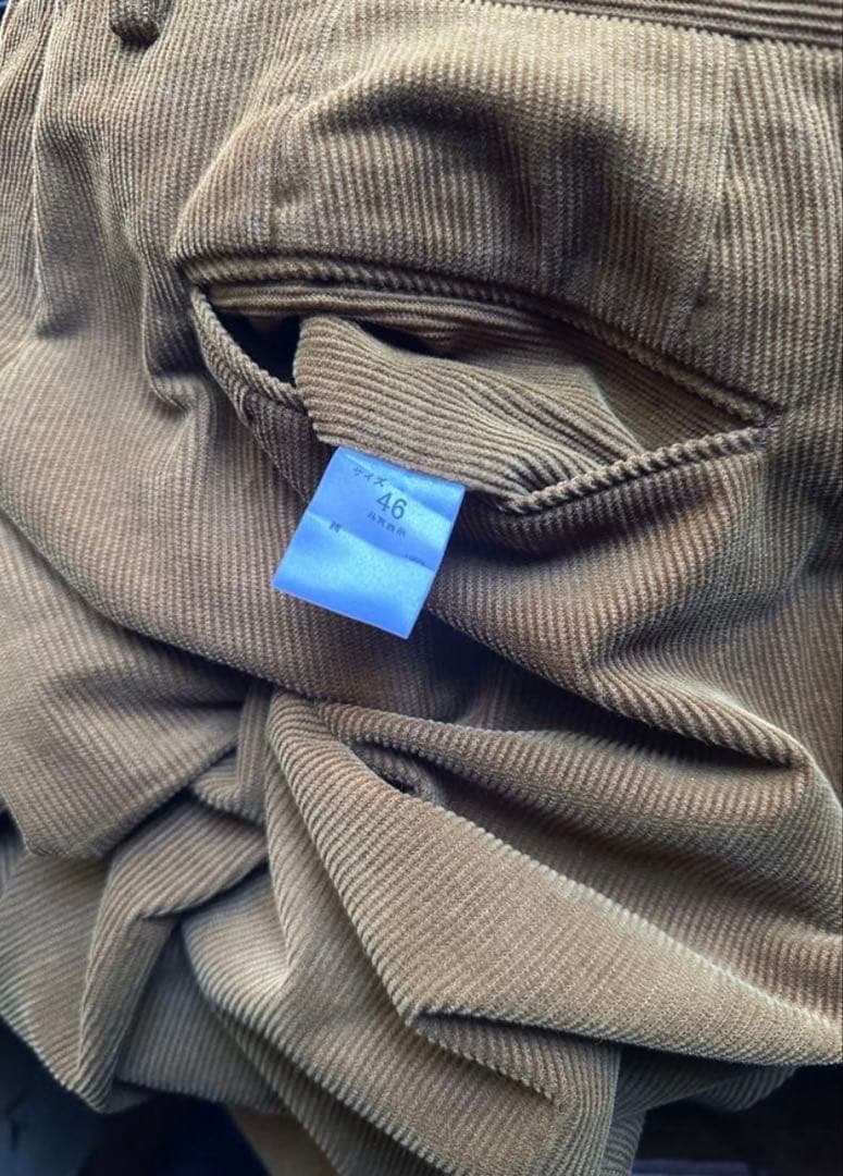 NEAT コーデュロイ ワイド　テーパード　スラックス サイズ46