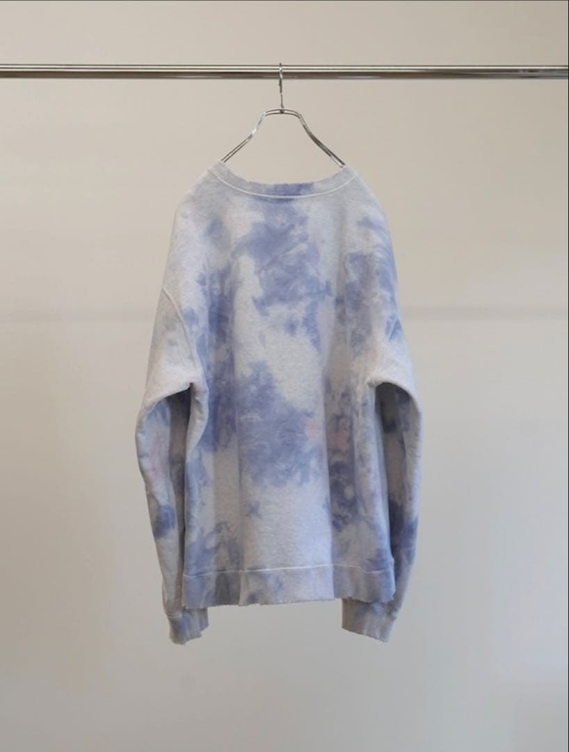 ANCELLM MARBLING SWEAT アンセルム　スウェット