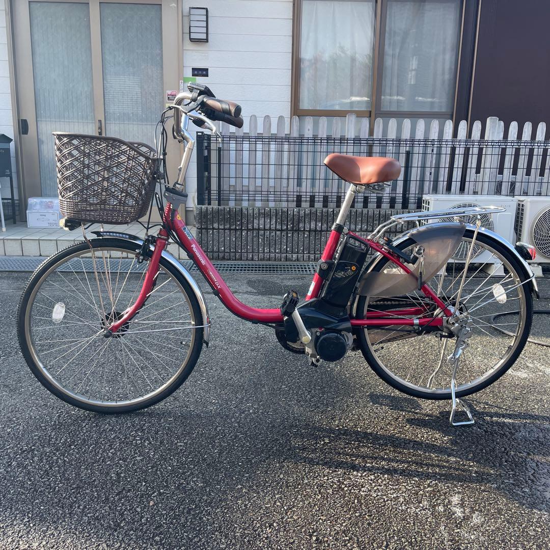 パナソニック電動自転車ビビDX内装3段変速24インチ 美車 送料無料