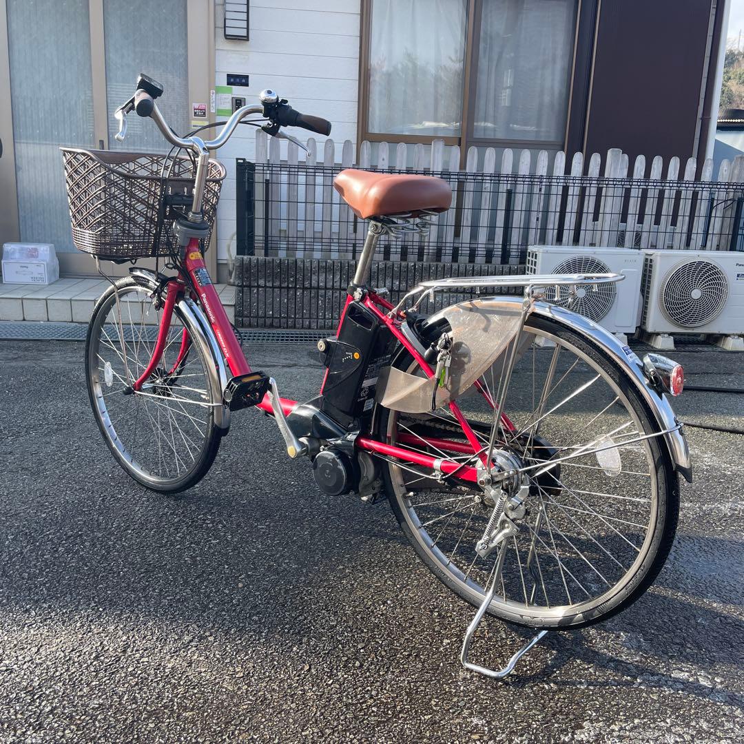 パナソニック電動自転車ビビDX内装3段変速24インチ 美車 送料無料