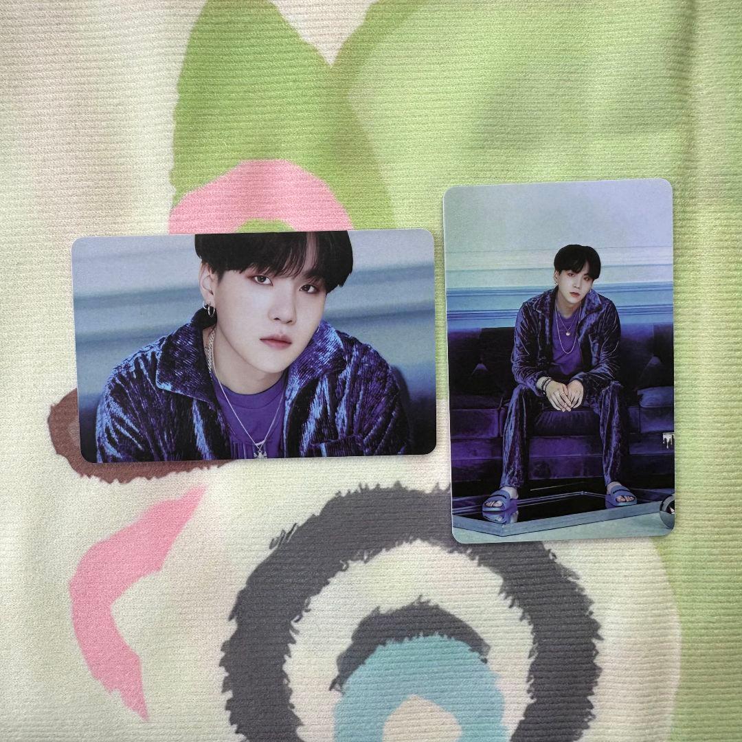 韓国限定 BTS BE Deluxe ラキドロ 未公開 ユンギ トレカ 2枚