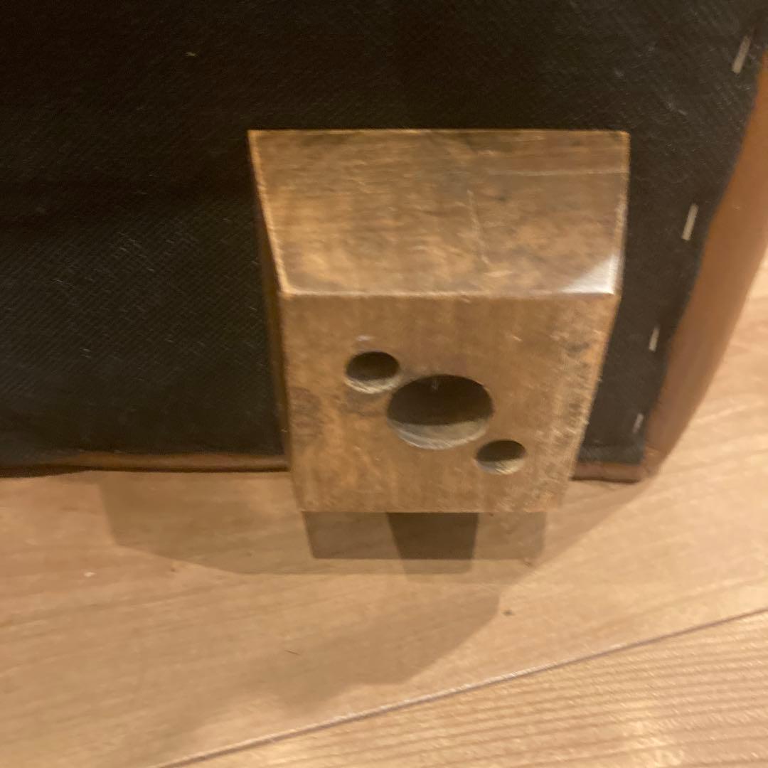 unico ウニコ　テラ　TERRA ブラウンレザーオットマン