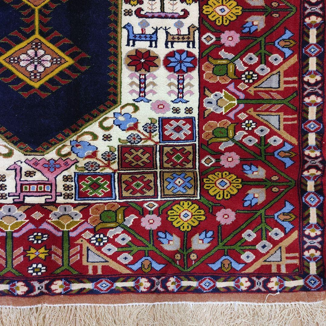 ペルシャ絨毯 新品 158x116 手織り クルド・ グーチャン産 persia