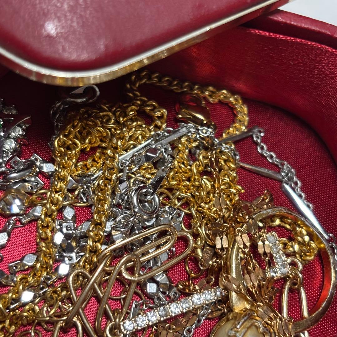 s*a様 遺品整理 アクセサリー ネックレス リング イミテーション ジャンク