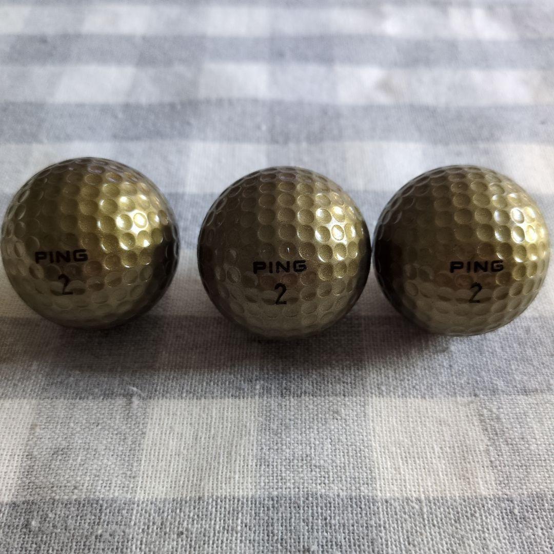 【匿名配送】PING　ゴルフボール　カラーボール　ゴルフ　ボール