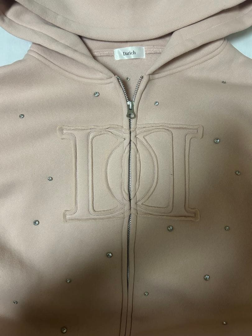 darich ダーリッチ DDロゴビジュージップパーカー PNK ピンク