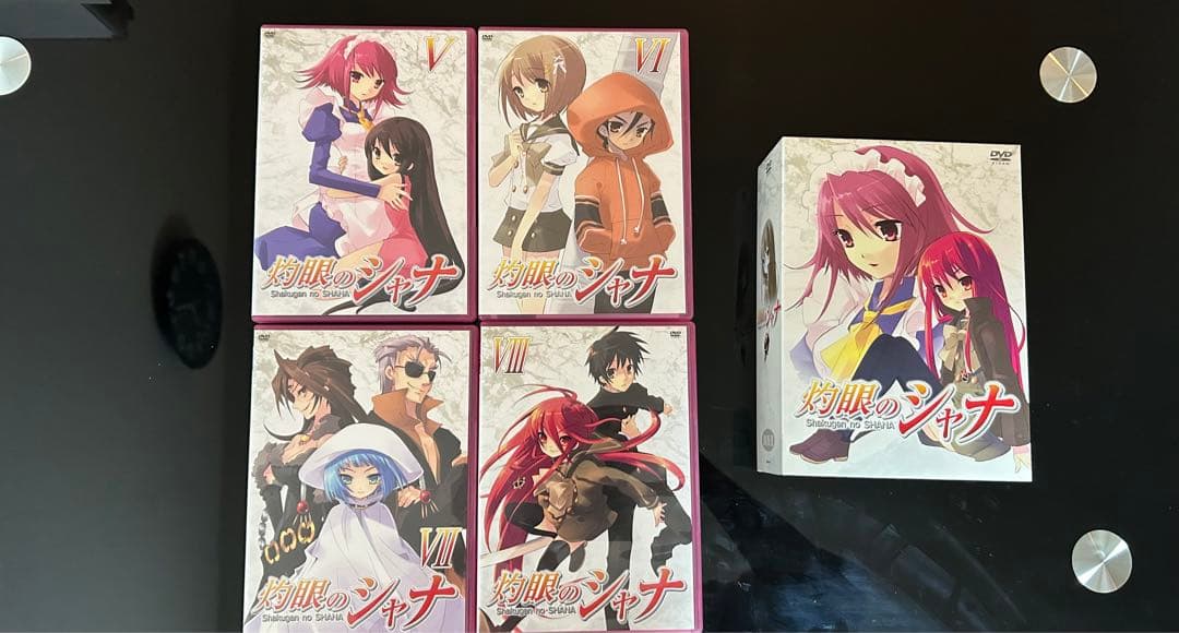 灼眼のシャナ　Ⅰ+Ⅱ+Ⅲ 全巻セット　DVD (Ⅲの4〜8巻のみBlu-ray)