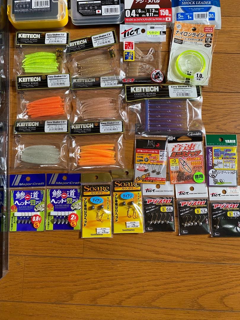 アジングセット　シマノ　ソアレtt ダイワ　月下美人