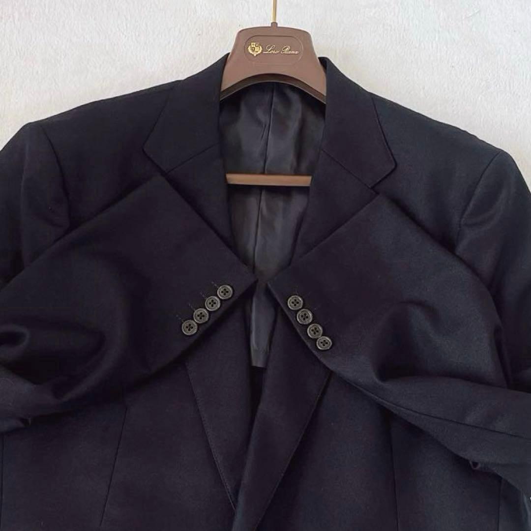 極美品 JPRESS セットアップ 大きいサイズ ネイビー XL相当 ウール