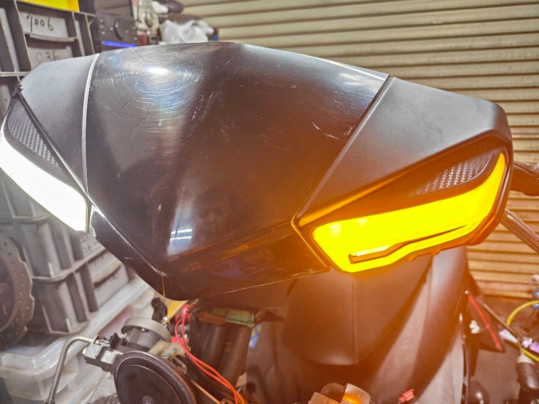 4型 前期後期用 KOSO製LEDフロントポジ付きLEDウィンカー