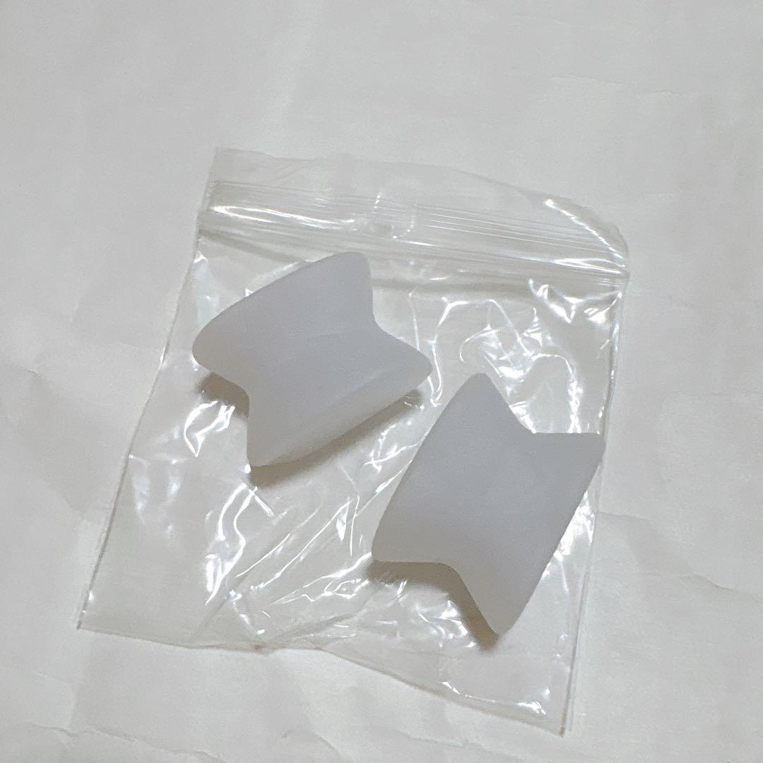 足指サポーター 指に挟むだけ 広げる 男女兼用 水洗い可能 簡単着脱 Lサイズ