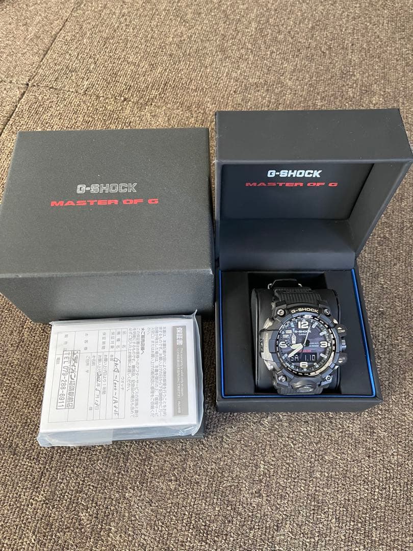 CASIO G-SHOCK GWG-1000 デジタル・アナログ腕時計