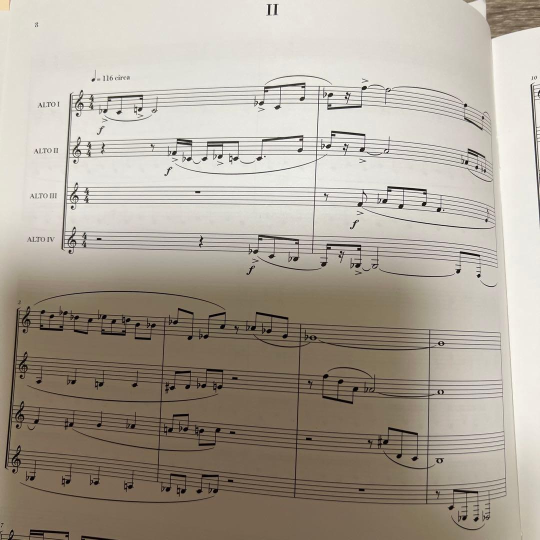 1/22限り値下げ　デュファイ　オーディションのための6つの小品　3巻セット