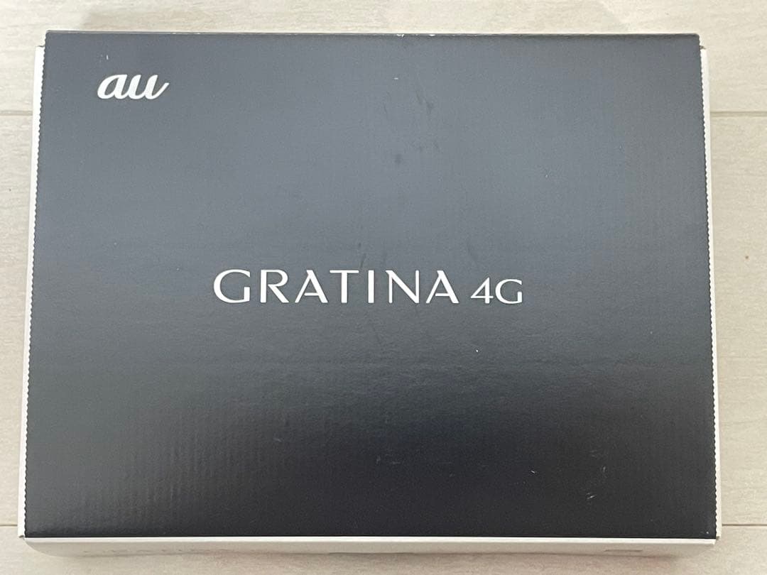 クリスマス値下！新品SIMフリー au GRATINA 4G KYF31ブラック