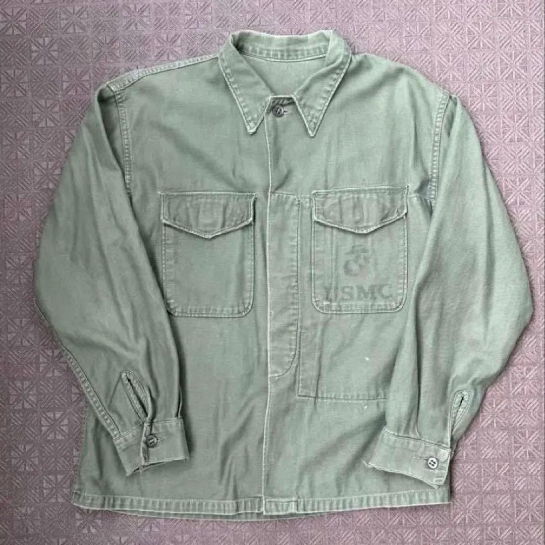 50s USMC P-58 40 ミリタリー ジャケット ステンシル