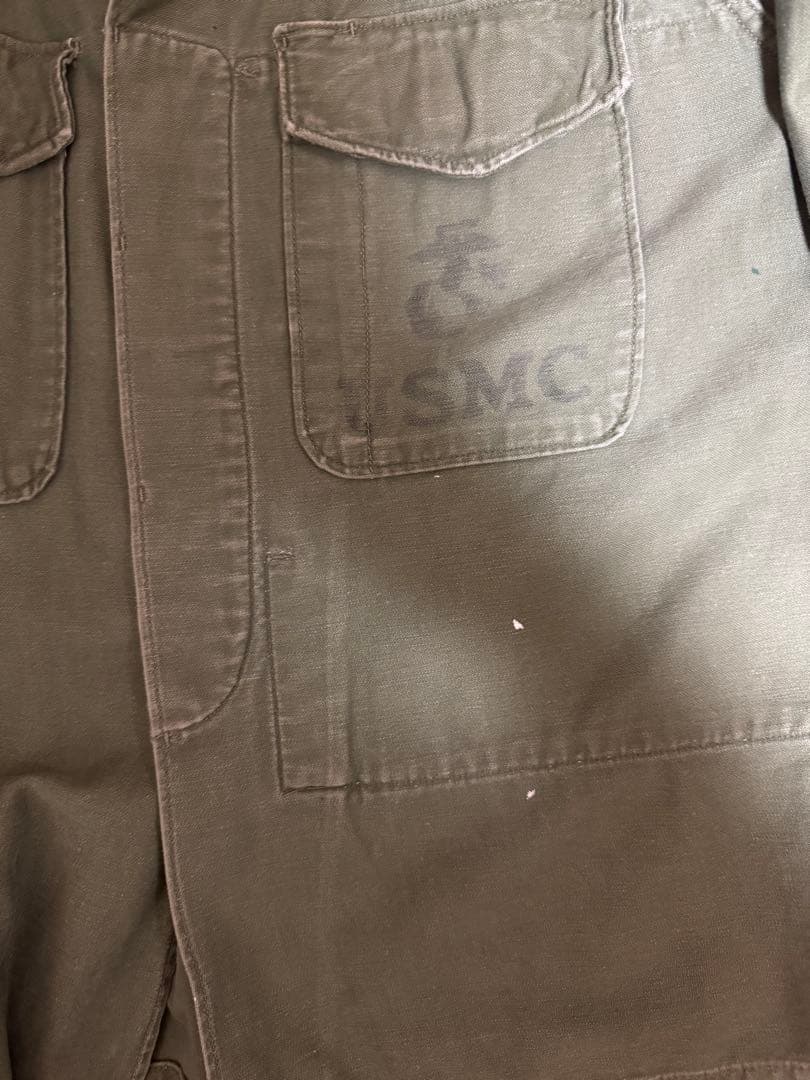 50s USMC P-58 40 ミリタリー ジャケット ステンシル