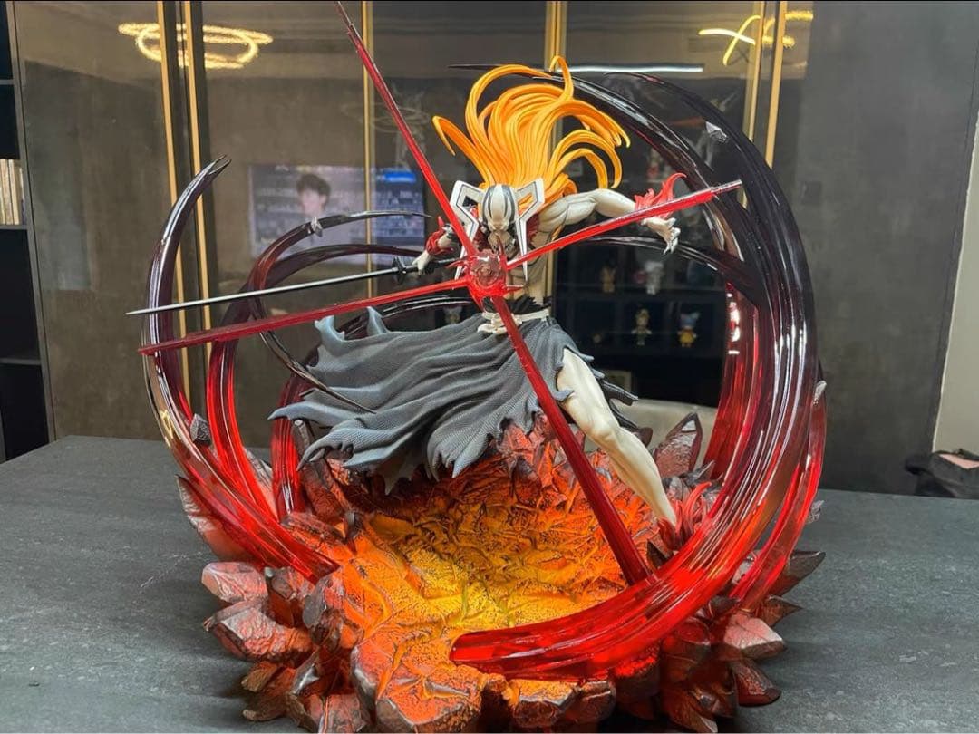 BLEACH 黒崎一護 ガレージキット ガレキ スタチュー④⑨X