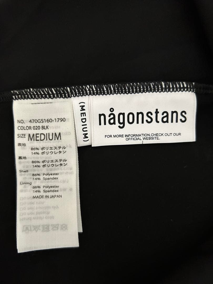 ナゴンスタンス nagonstans スイム　ウエア　サイズM ブラック