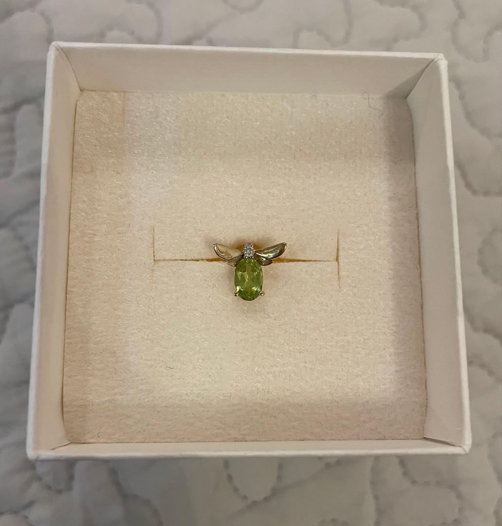 Bijou de M ミニミツバチピアス　ペリドット