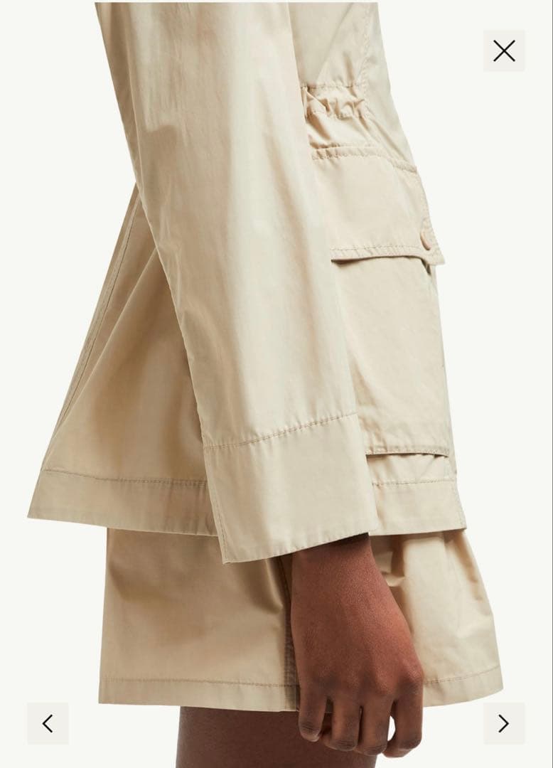 【試着のみ】モンクレールジャケットLEANDRO レアンドロ ベージュ　サイズ1