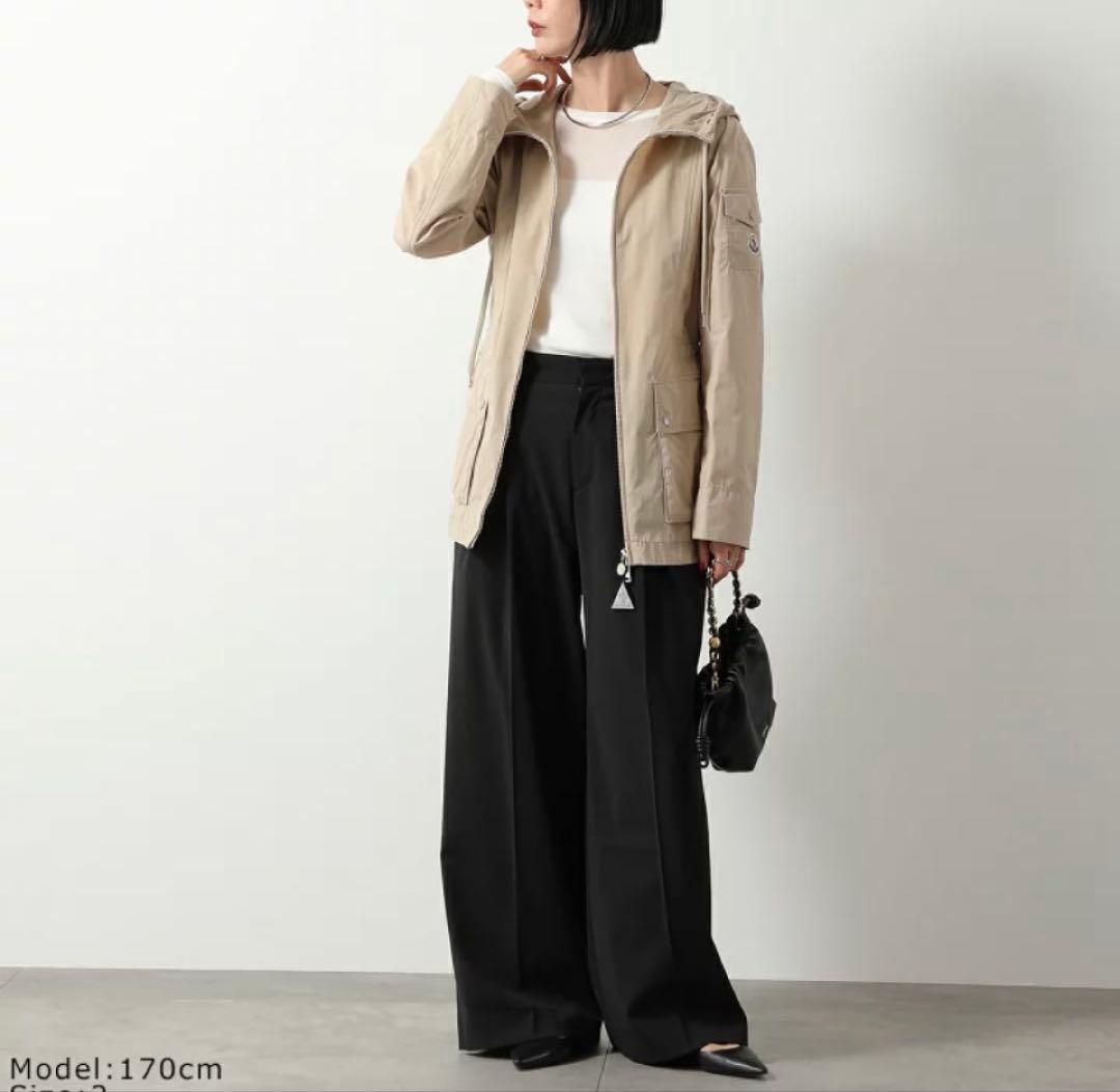 【試着のみ】モンクレールジャケットLEANDRO レアンドロ ベージュ　サイズ1