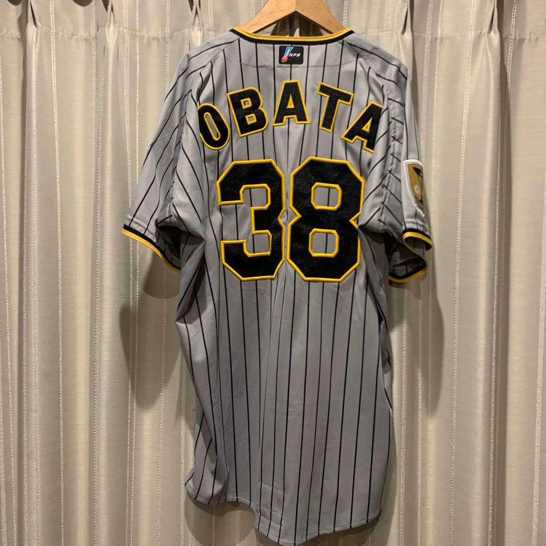 専用 ミズノプロ 阪神タイガース ビジターユニフォーム #38 小幡