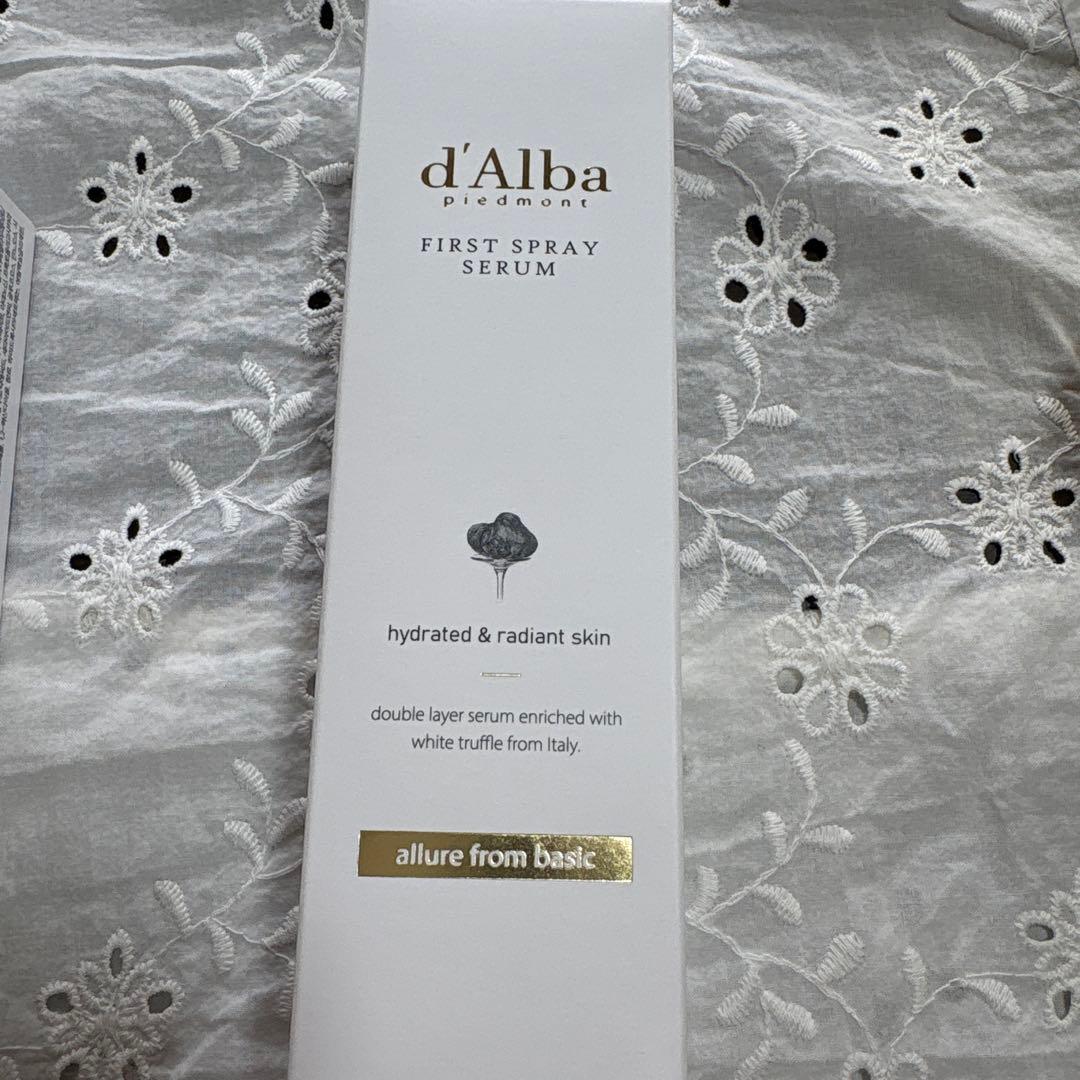 d'Alba お得セット　スプレー、トナー、セラム、クリーム　ほぼ新品