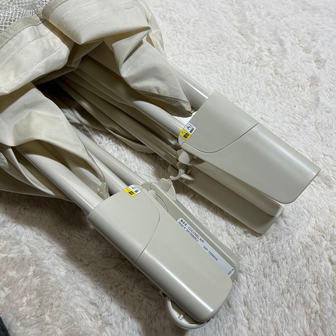 【美品】Aprica アップリカ ココネルエアー　ベビーベッド