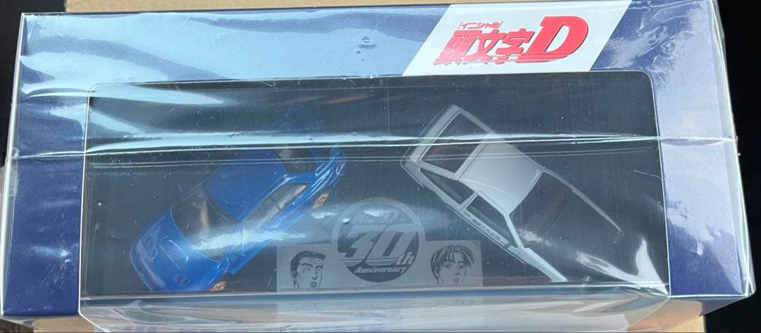 【1500台限定・サイン入】頭文字D 30周年 1/64 トレノ&インプレッサ