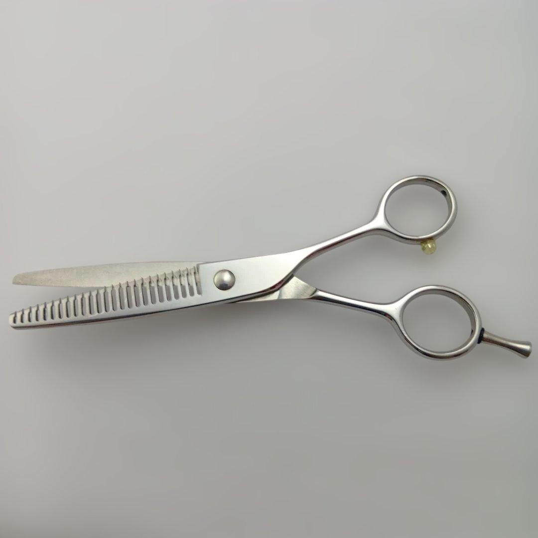 珍品特価！コバルト合金セニングシザー櫛刃3段　スキ率50% メーカーJPブランド