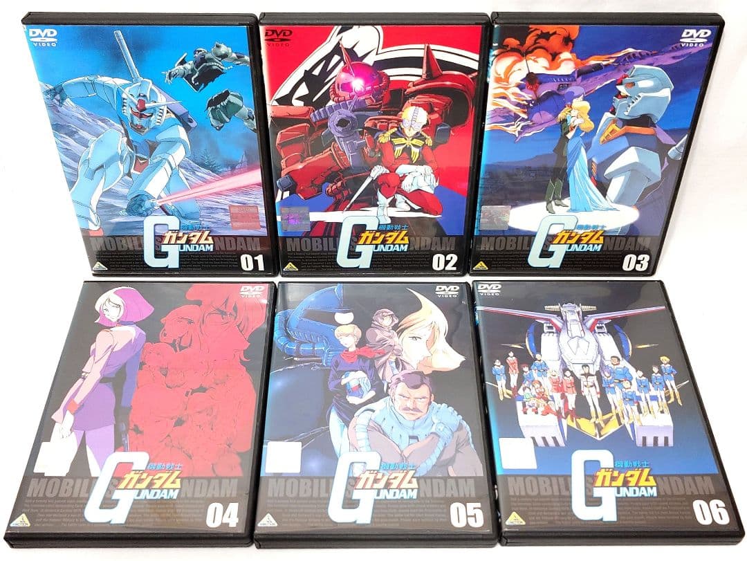 機動戦士ガンダム/Zガンダム/ガンダムZZ【DVD】全36巻セット