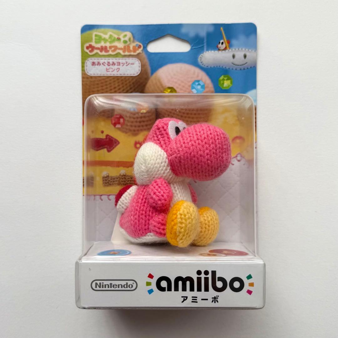 amiibo あみぐるみヨッシー みどり ピンク アミーボ 任天堂 ニンテンドー
