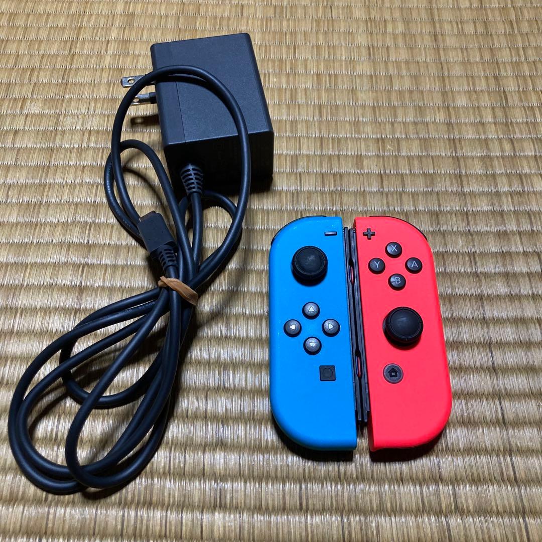 Nintendo Switch 本体 赤青 Joy-Con 付属品セット