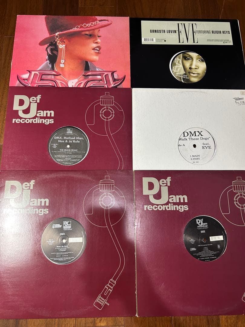 DMX レコード11枚セット　イヴ　ラフライダース