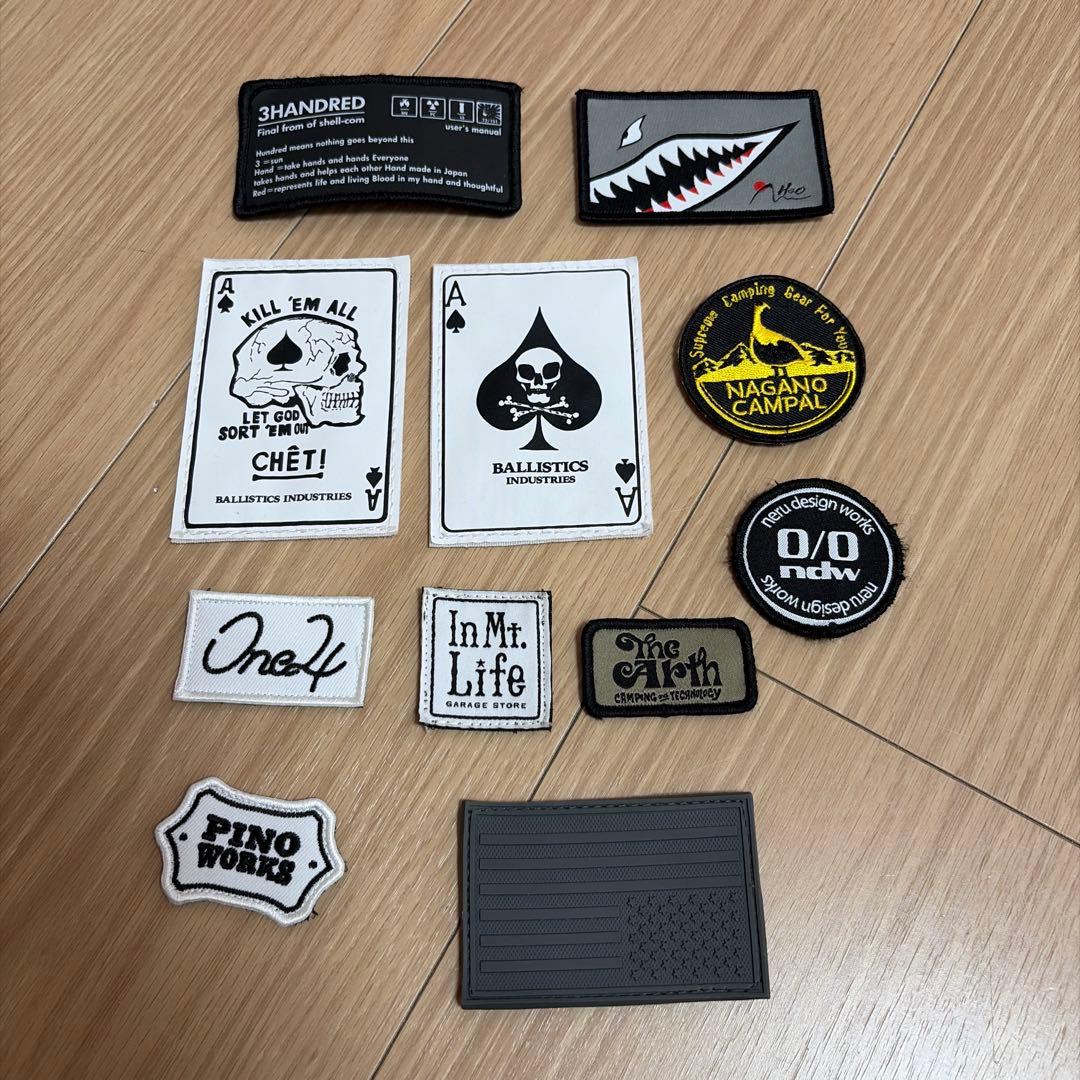 ベルクロ　ワッペン　一式セット