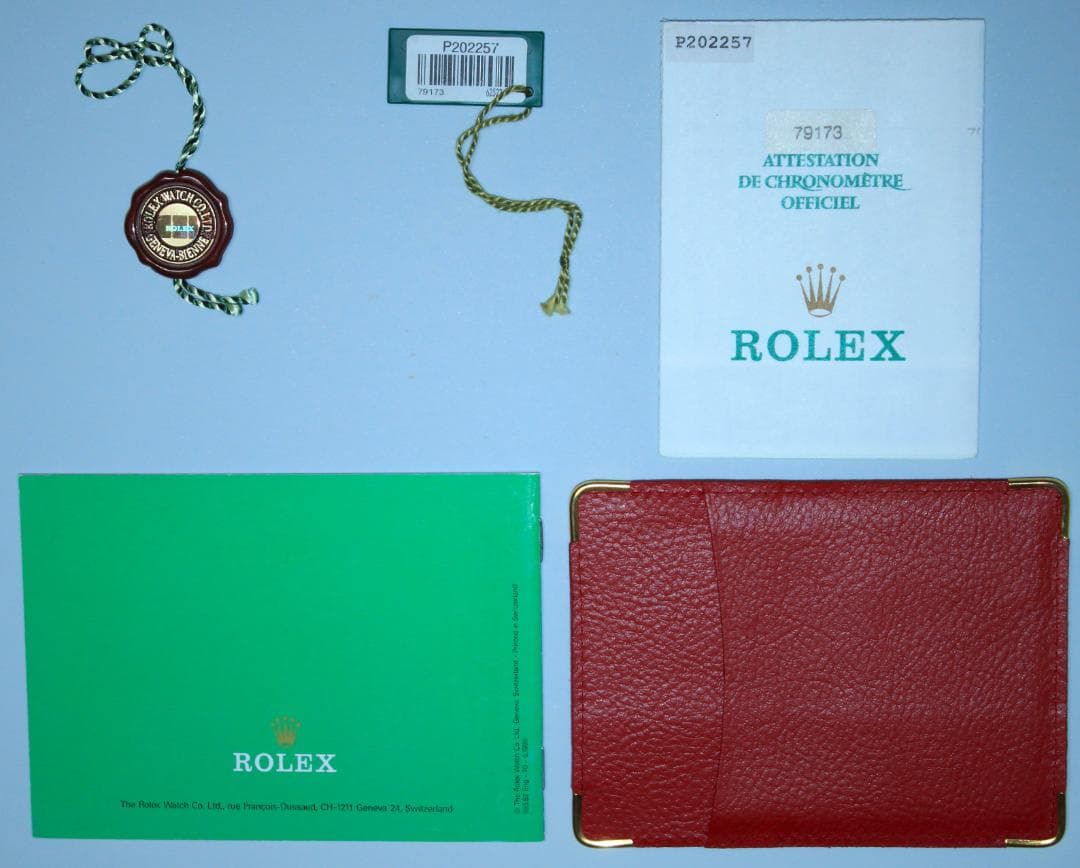 ロレックスデイトジャスト７９１７３の関連品