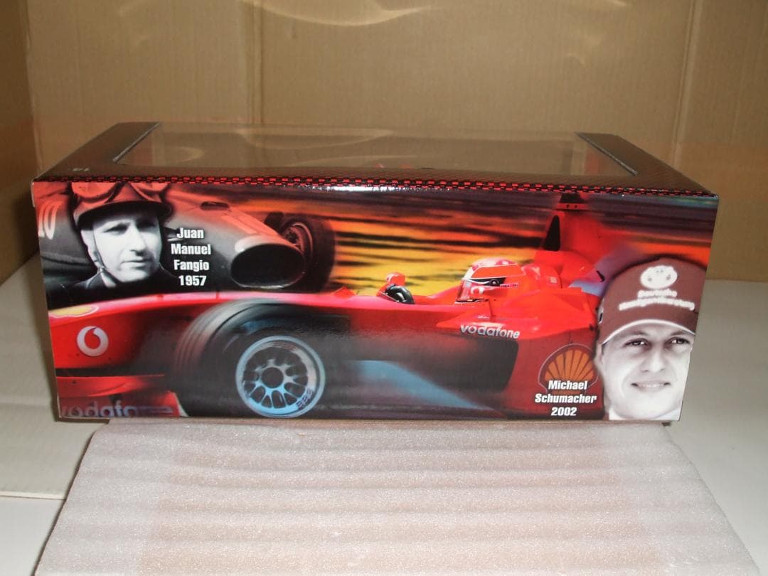 美品　ミハエル・シューマッハ　5年連続　WC　優勝記念　マテル　１／１８