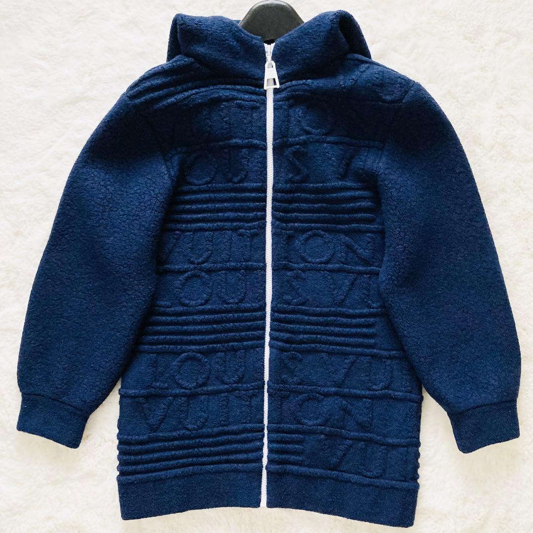 【希少】 美品　ルイヴィトン　パーカー　ブランドロゴ　フーディー ビッグスリーブ