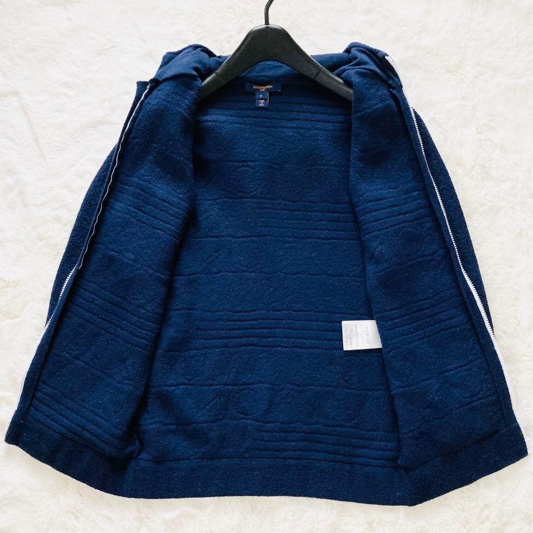 【希少】 美品　ルイヴィトン　パーカー　ブランドロゴ　フーディー ビッグスリーブ