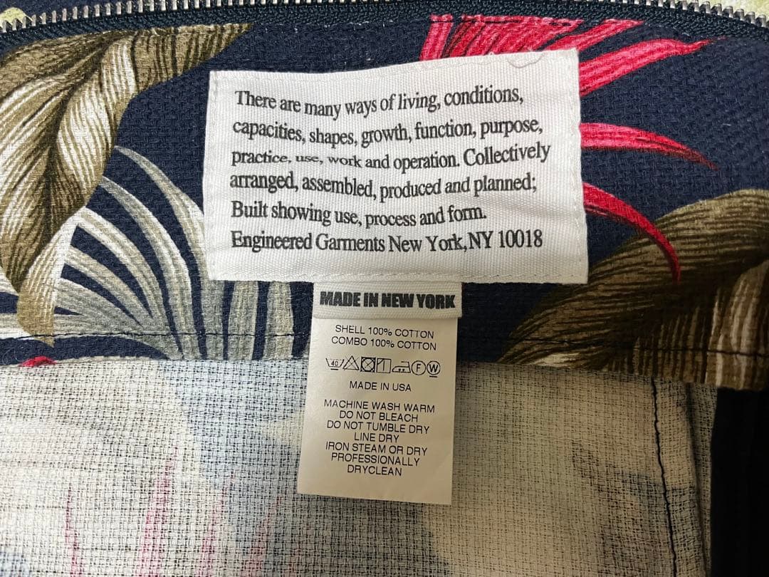 ジャケット・アウター engineered garments java cloth jacke