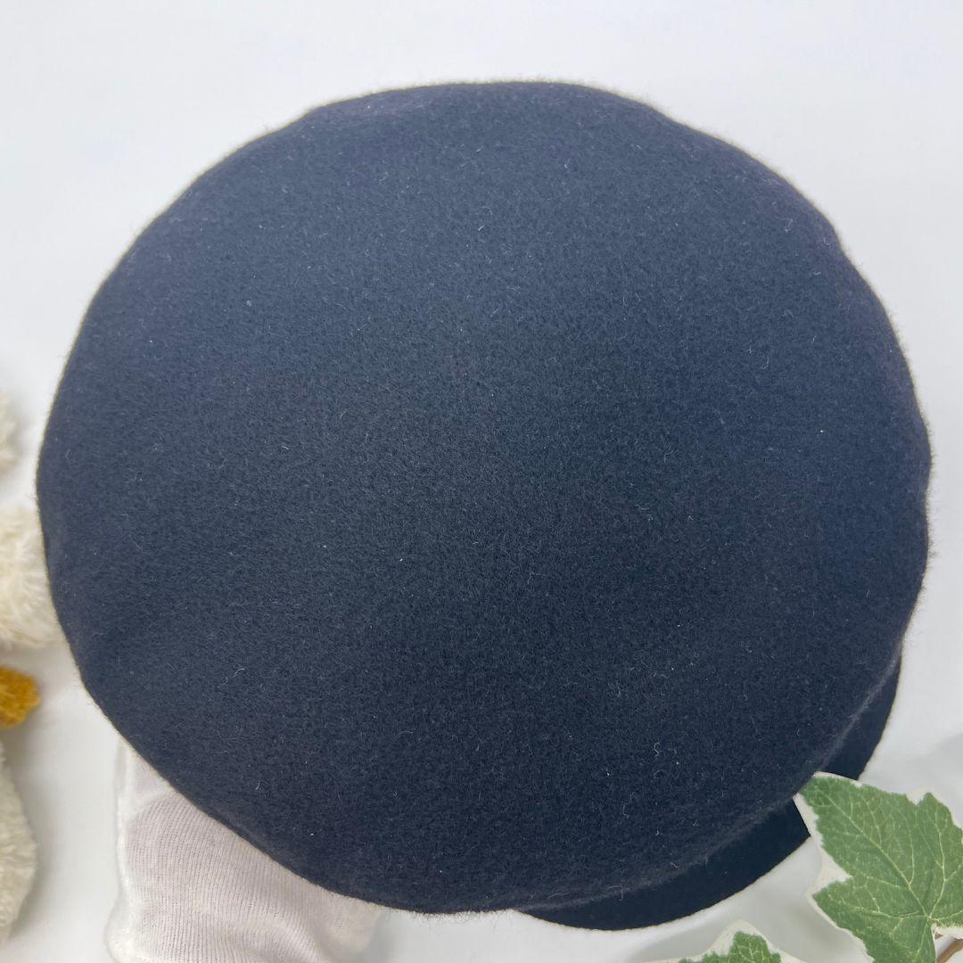 HERMES エルメス スターマーク キャスケット ブラック カシミア