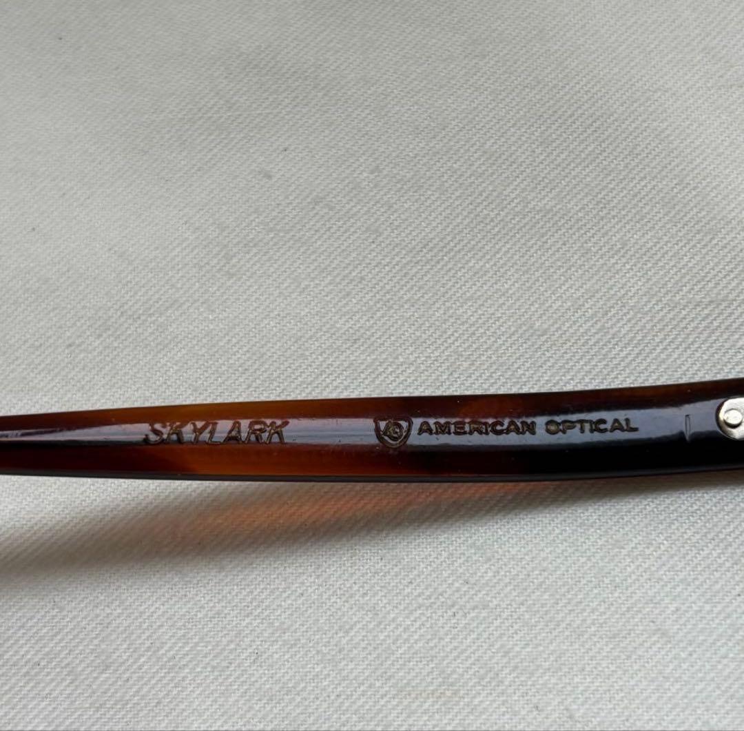 60s アメリカンオプティカル SKYLARK サングラス ビンテージオーバル