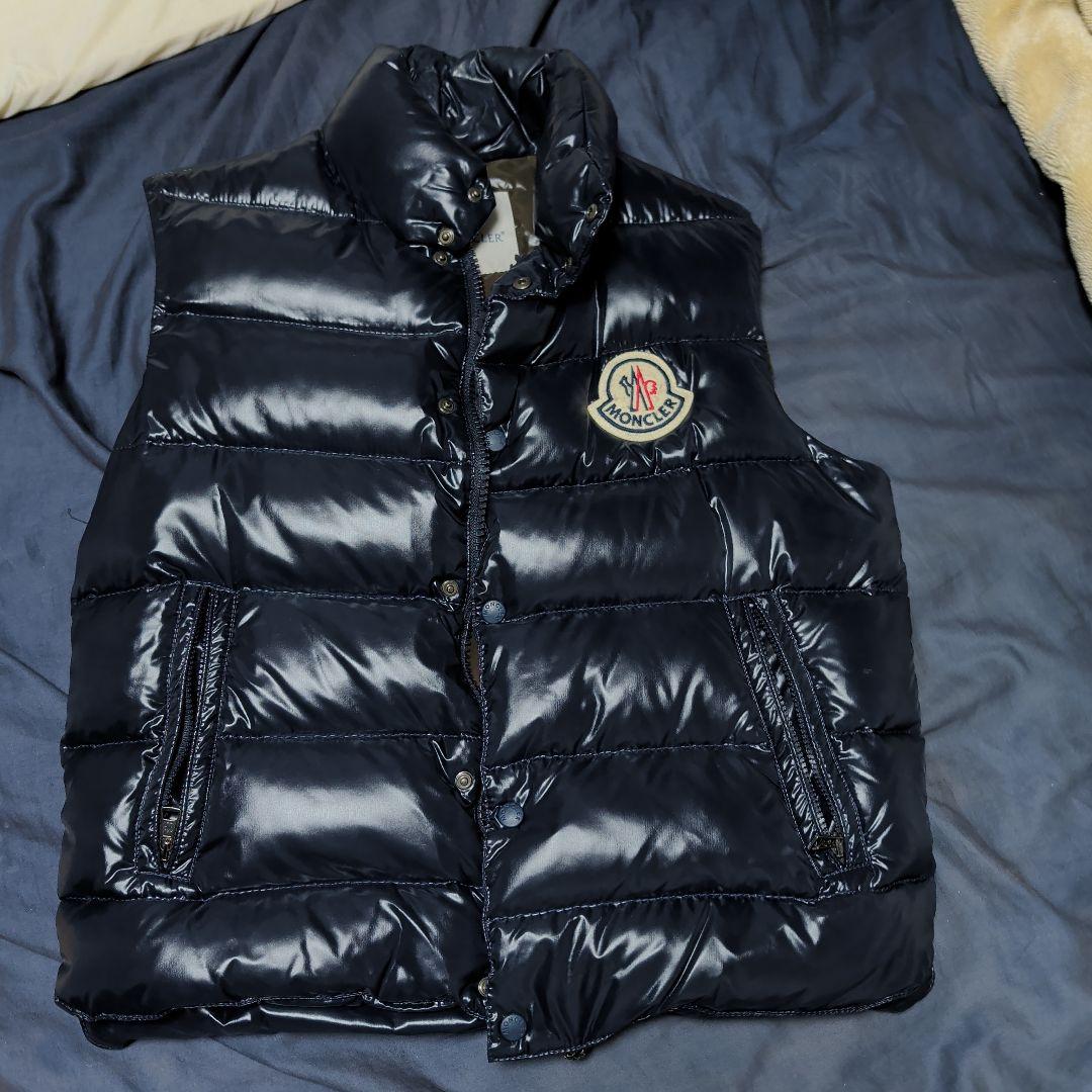 MONCLER ネイビー ダウンベスト