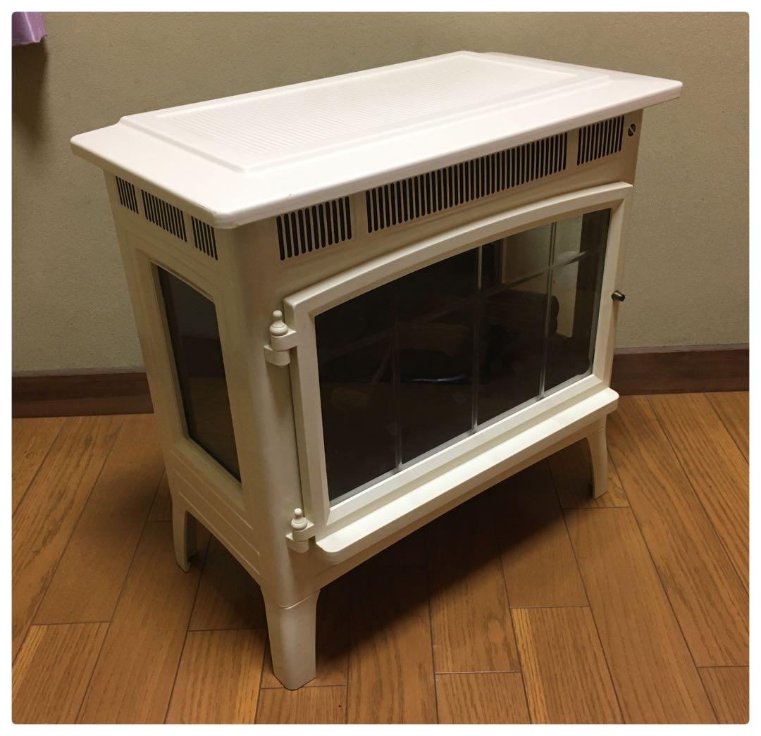 QVCジャパン 暖炉型電気温風機 す暖炉型ヒーター DFI-5010-04