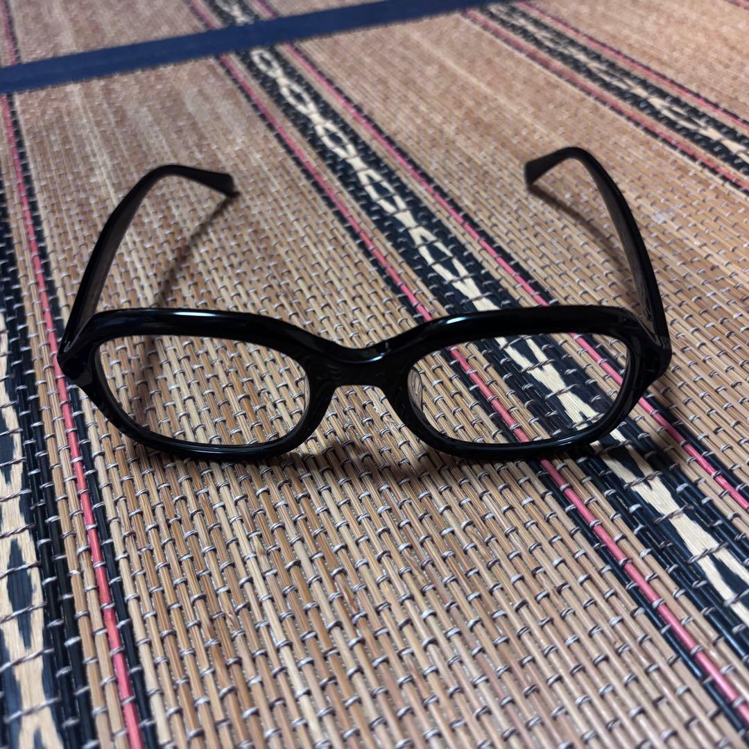 JINS Bold クラシック　UCF-22A-173 度なし ケース付き　黒縁